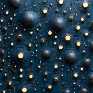 Close-up of sensor array
