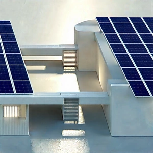 Innovative Renewable Energy Design With White Building