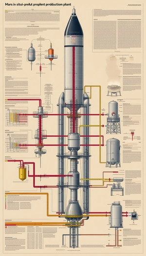 large industrial plant shown diagram