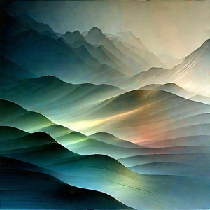 Abstract Landscape Photography: Organic abstract with muted color palette