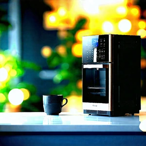 Innovative Smart Appliance Design With Black Silver