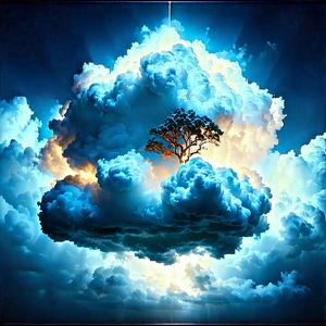 (cloud:1.33) Computing Visualization With Beautiful Painting