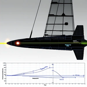 A Computer-generated Image Of A Boat Is Displayed On A Computer Screen