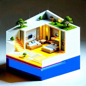 Smart home device with streaming content