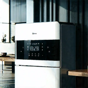 Innovative Smart Appliance (design:1.21) With White Refrigerator