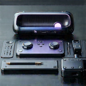 Innovative Communication Tool Design With Black Case