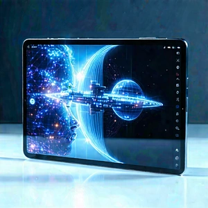 Tablet With Holographic Display With Tablet Computer