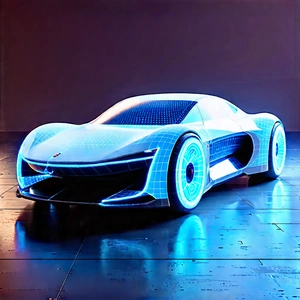 Innovative Electric Vehicle Design With Futuristic Displayed