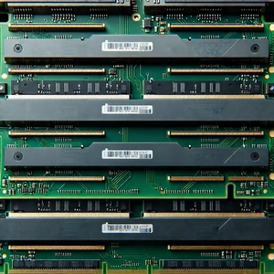 Tech Editorial Photography: Close-up of memory module