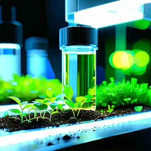 Agricultural Technology In (modern:1.41) Laboratory With Image, There