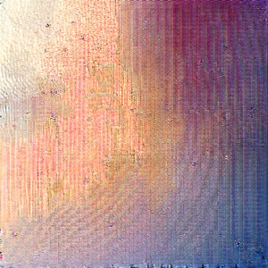 Abstract Woodcut Print: Macro view of textural detail