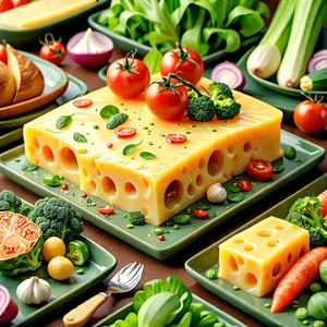 Lifestyle Infographic Style: Farm-to-table Meal Prepared With Vibrant Colors With Large, Colorful