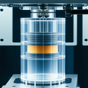 A Clear Glass Container Is Filled With A Yellow Liquid
