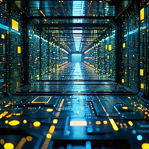 Close-up Of Sensor Array With Image, There