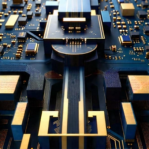 Close-up of sensor array