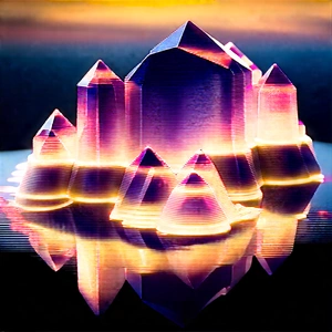 Abstract Hdr Photography: Crystalline Forms With Group Three