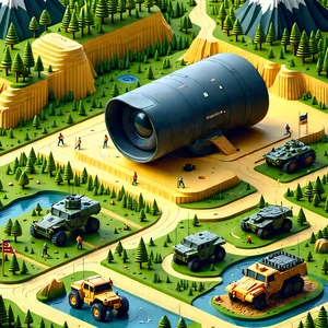 Entertainment Technology In Field Deployment With Image, There