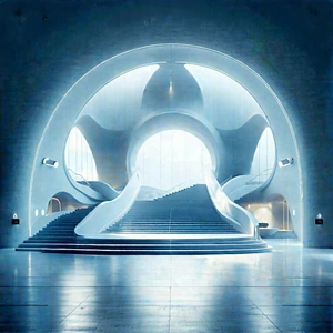 Tech Architectural Photography: Futuristic tech startup office
