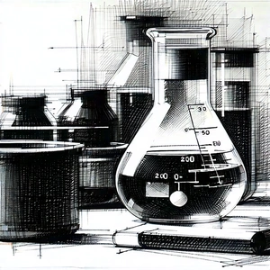 Educational Technology In Modern Laboratory With Image, There