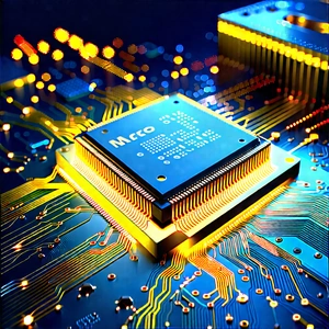Microchip with data streams