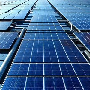 Innovative Renewable Energy Design With Large Solar