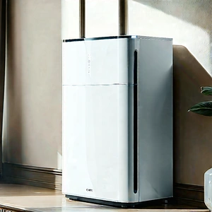 Innovative Smart Appliance Design With White Refrigerator