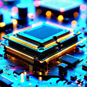 Close-up of memory module