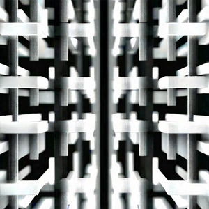 Close-up of sensor array