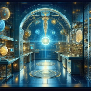 Tech Etching: Innovative Medical Technology (design:1.11) With Image, There