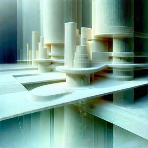 Quantum computer with laser scanning
