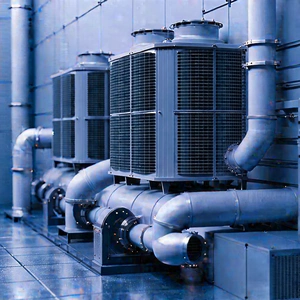 Close-up Of Cooling System With Image, There