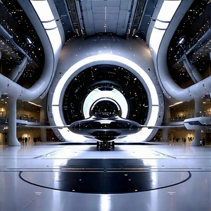 Aerospace technology in research center