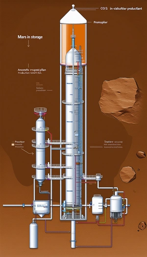 detailed illustration large industrial plant