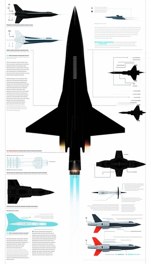 A Poster Is Displayed With A Jet Fighter Plane On It