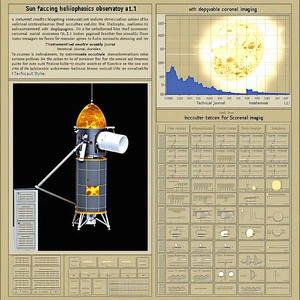 A Computer Screen Displays A Page About Heliophysics