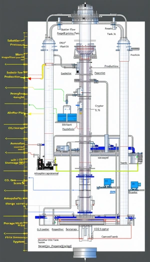 detailed diagram chemical plant
