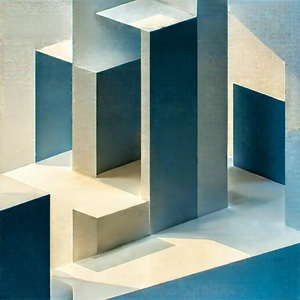 Abstract Nature Photography: Minimalist composition with geometric shape