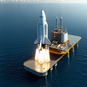 space shuttle platform