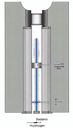 A Blue And White Tube Is Shown In A Close-up View