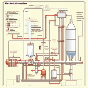 The Image Is A Diagram Of A Factory, Specifically A Mars Factory