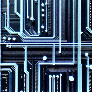 Close-up of sensor array