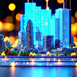 Healthcare Technology In Field Deployment With Nighttime View