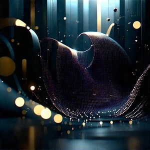 (digital:1.3) Transformation Visualization With Futuristic Chair