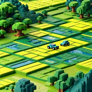 Tech Voxel Art: Educational technology in field deployment