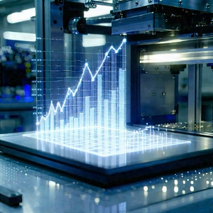 Financial technology in manufacturing facility