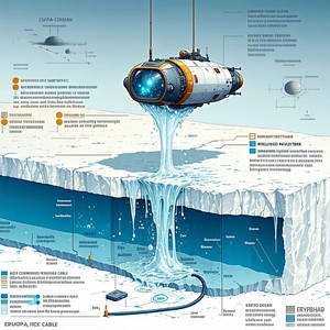 The Image Is A Diagram Of A Spacecraft, Showing Its Various Components And Functions