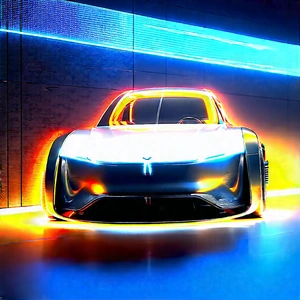 Innovative Electric Vehicle (design:1.47) With Sleek, Futuristic