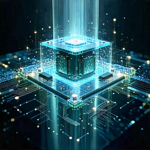 Quantum Computer With Data Streams With Image