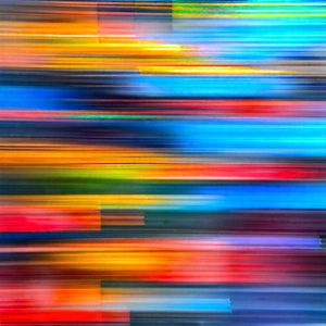 Abstract Long Exposure Photography: Macro view of material interaction