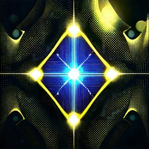 Solar panel with digital particles